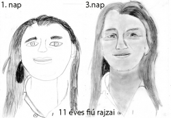 Gyermek jobb agyflteks rajztanfolyam Tanfolyamon ksztett rajz