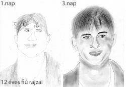 Gyermek jobb agyflteks rajztanfolyam Tanfolyamon ksztett rajz Jobb agyflteks rajzols