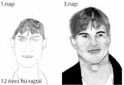 Gyermek jobb agyflteks rajztanfolyam Tanfolyamon ksztett rajz Jobb agyflteks rajzols