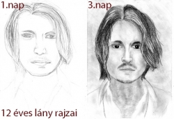 Gyermek jobb agyflteks rajztanfolyam Tanfolyamon ksztett rajz Jobb agyflteks rajzols
